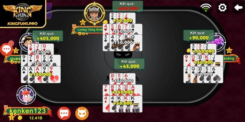 Cách chơi xập xám lên kế hoạch sắp xếp bài