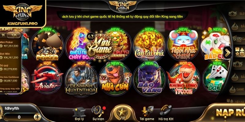 Khuyến Mãi KINGFUN Bữa Tiệc Ưu Đãi Ngập Tràn Cho Game Thủ 1 Điều kiện để nhận khuyến mãi KINGFUN
